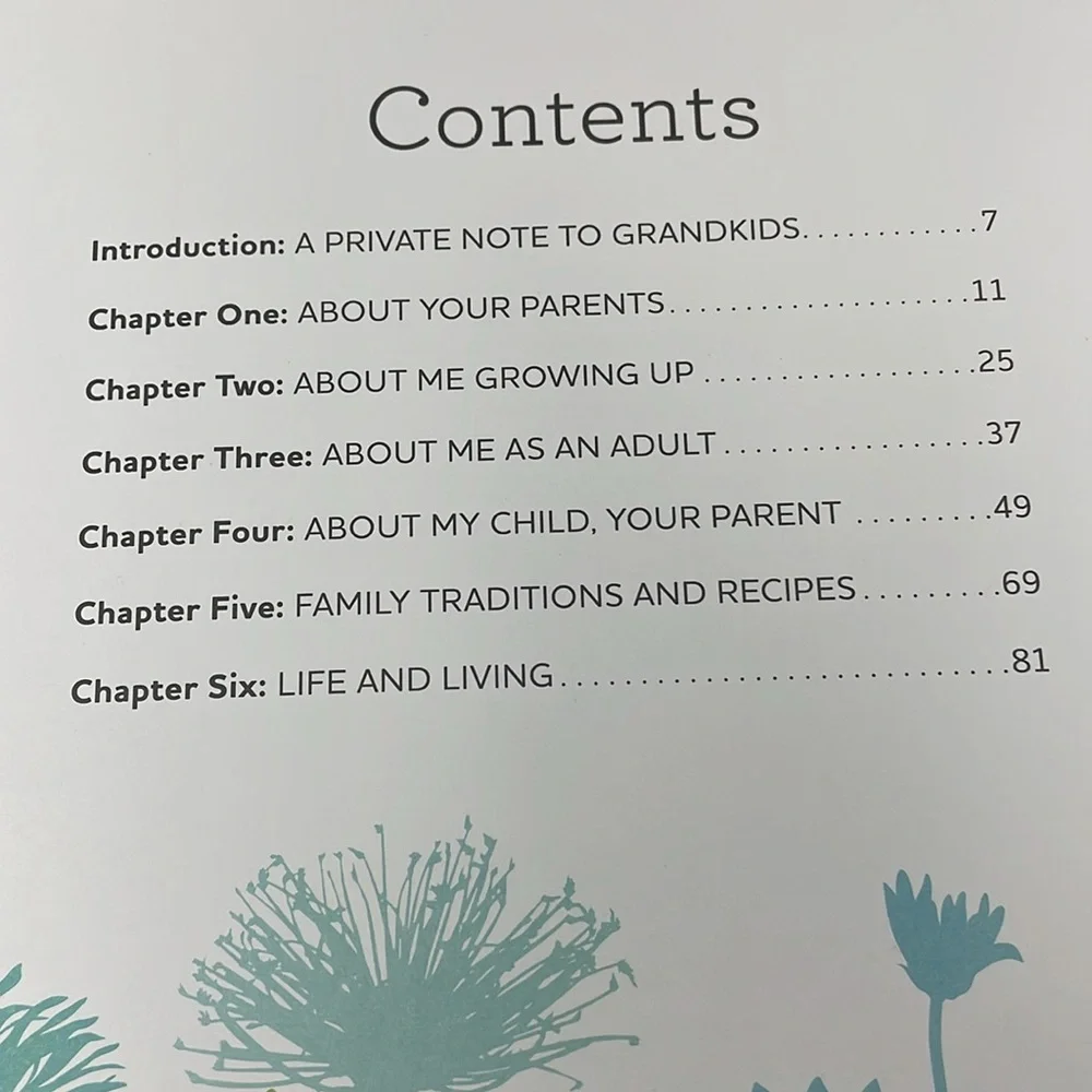 Bluestreak grandmother journal
